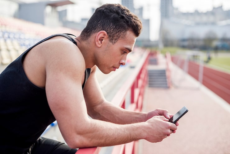 Athlete erasing digital footprint