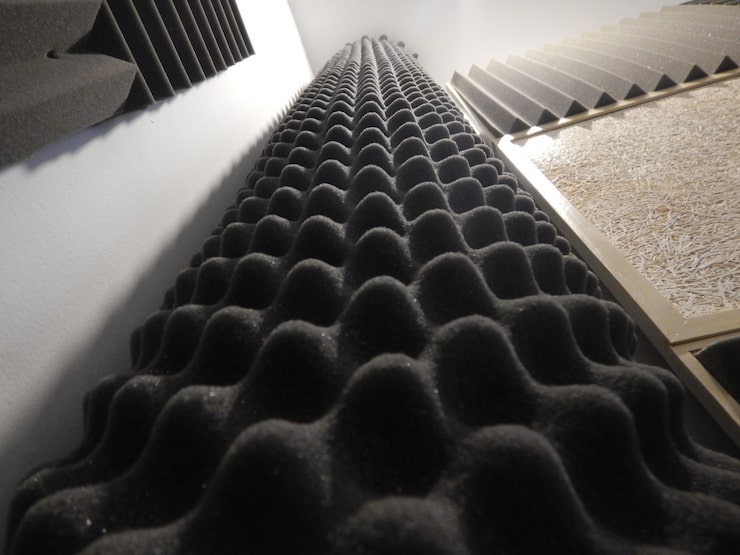 Internal shock absorbing foam matrix