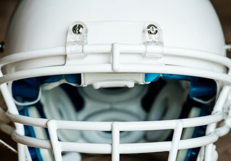 Close up aluminum rugby studs