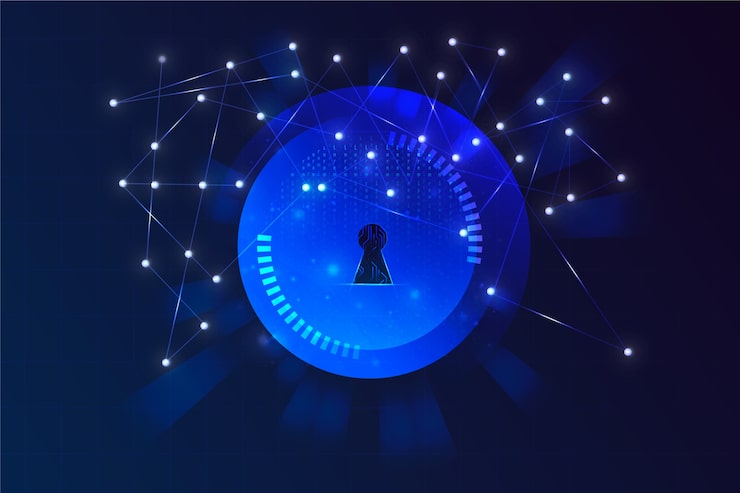 Digital data privacy lock screen