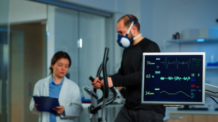 Biomechanical data scanning computer screen