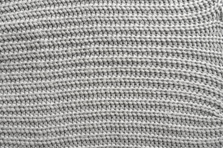 Close up fabric texture